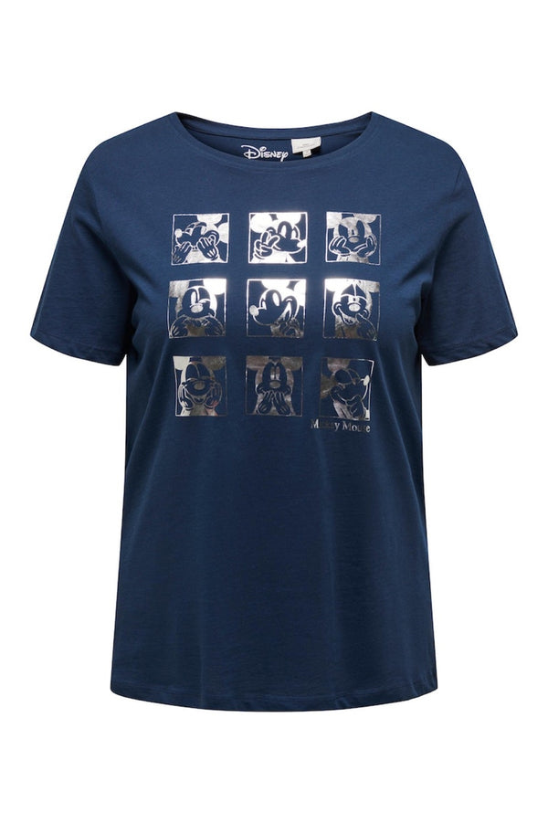 Only Carmakoma Micky  glitter t-shirt