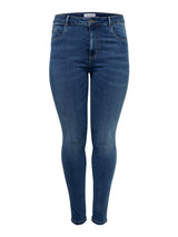 Only Carmakoma Augusta skinny jeans medium blue