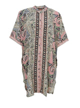 Black Colour Luna Tunic cashmere mix green