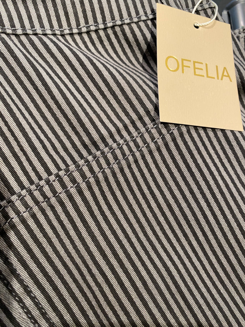 Ofelia Ida pants stripe grey/black