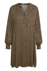 Culture Giselle dress black graphic