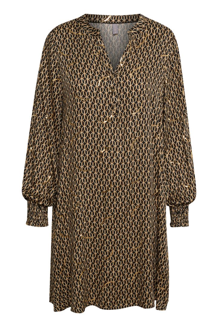 Culture Giselle dress black graphic