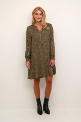 Culture Giselle dress black graphic