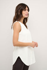 Culture Delphina top white