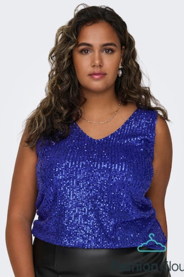 Only Carmakoma Ana sequins top