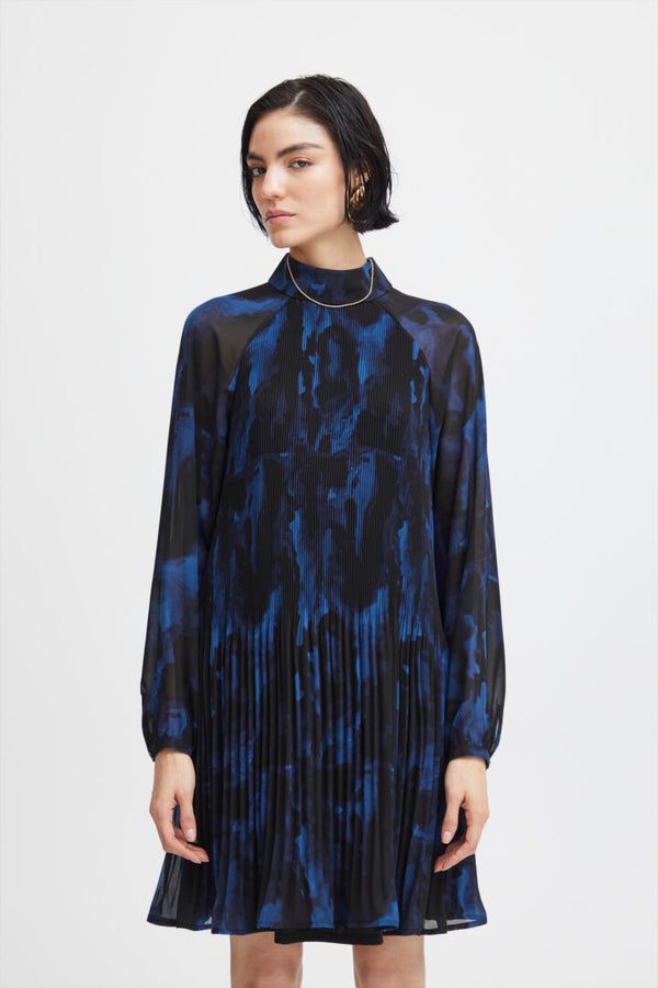 Ichi Ianni dress lapis blue