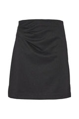 Ichi Kate lurex skirt black