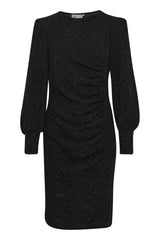 Pulz Delia lace dress black