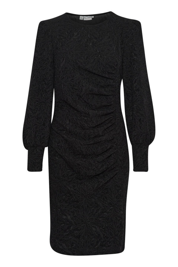 Pulz Delia lace dress black