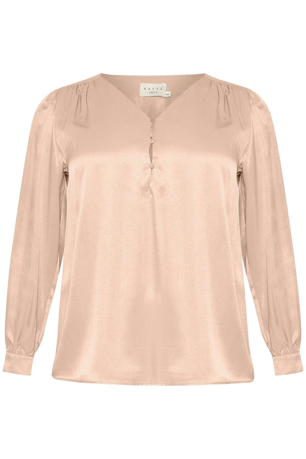Kaffe Curve Laurie blouse feather gray