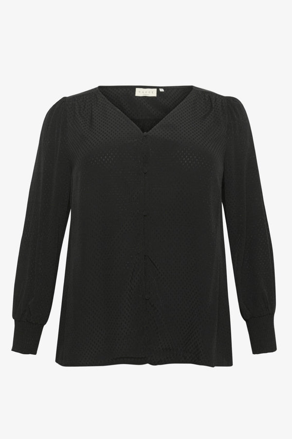 Kaffe Curve Tina blouse sort