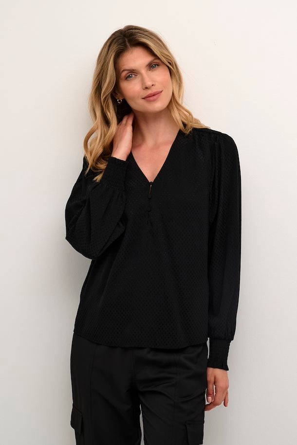 Kaffe Tia blouse black