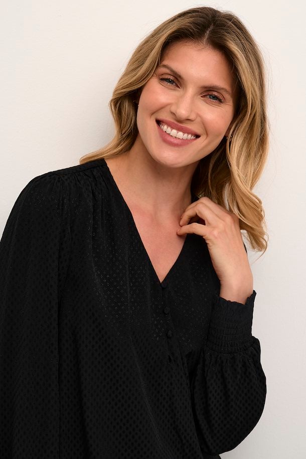 Kaffe Tia blouse black