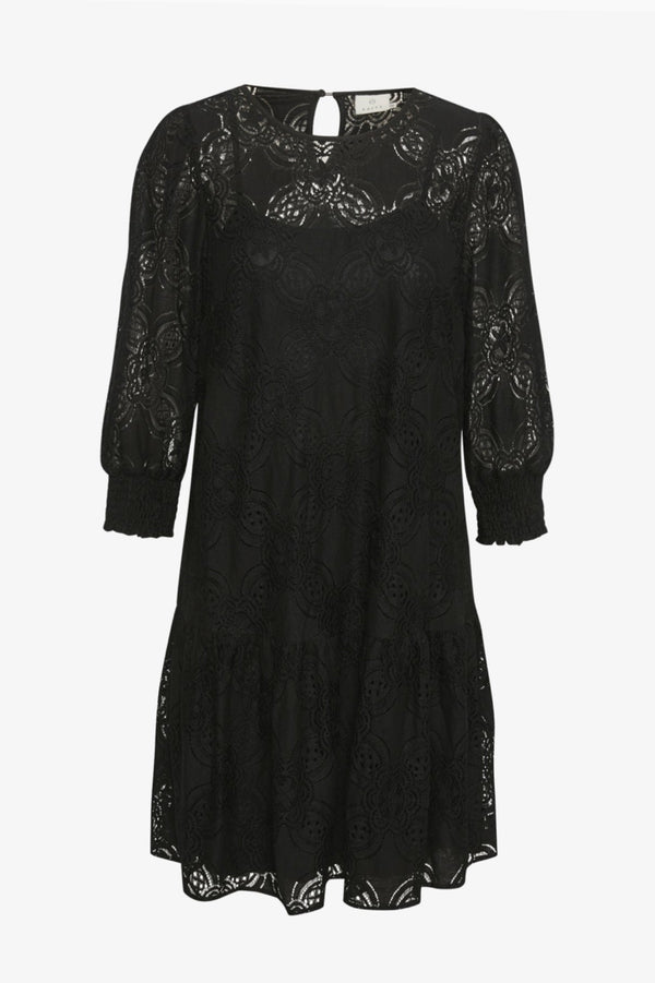 Kaffe Raula lace dress black