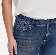 Only Carmakoma Willy reg skinny jeans medium blue