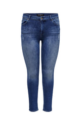 Only Carmakoma Willy reg skinny jeans medium blue