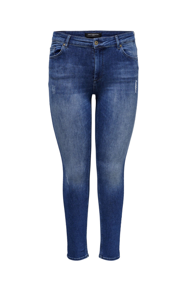 Only Carmakoma Willy reg skinny jeans medium blue