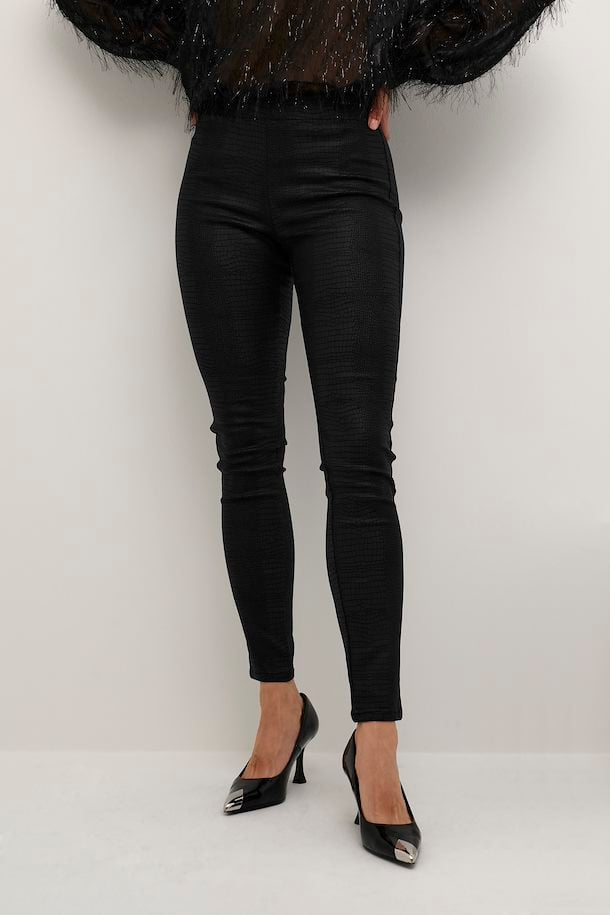 Culture Bettine leggings black croco
