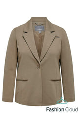 Only Carmakoma Peach blazer caribou