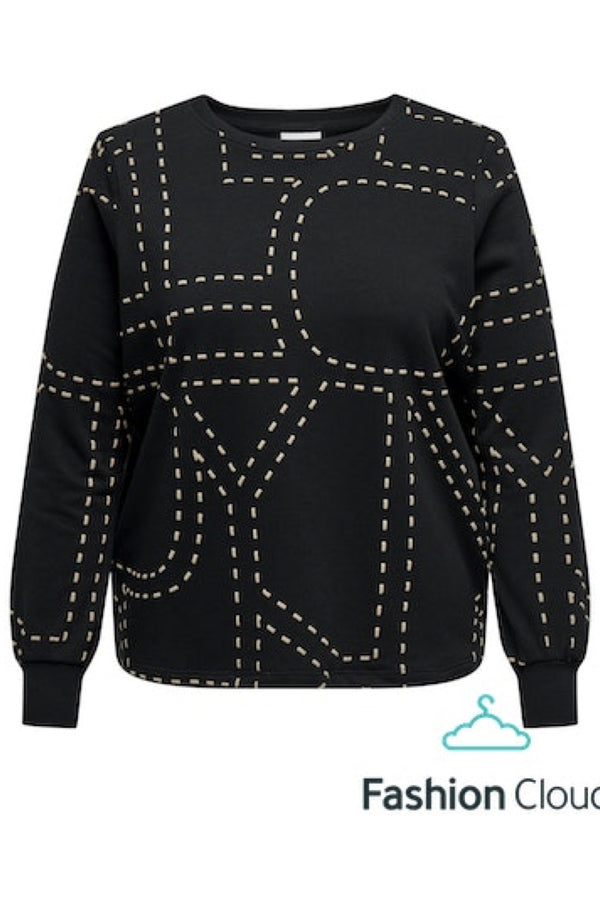 Only Carmakoma Kuvi sweatshirt black