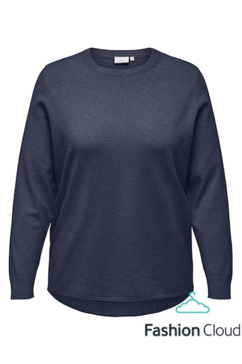 Only Carmakoma Ibi knit blues/melange