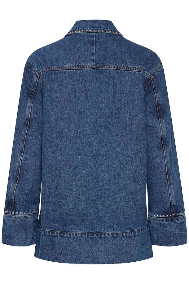 Pulz Rina denim jacket medium blue
