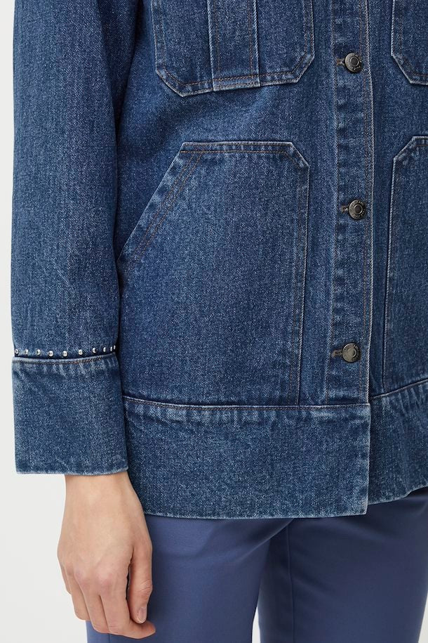 Pulz Rina denim jacket medium blue