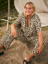 Kaffe Curve Cecilie viskose bukser med vidde