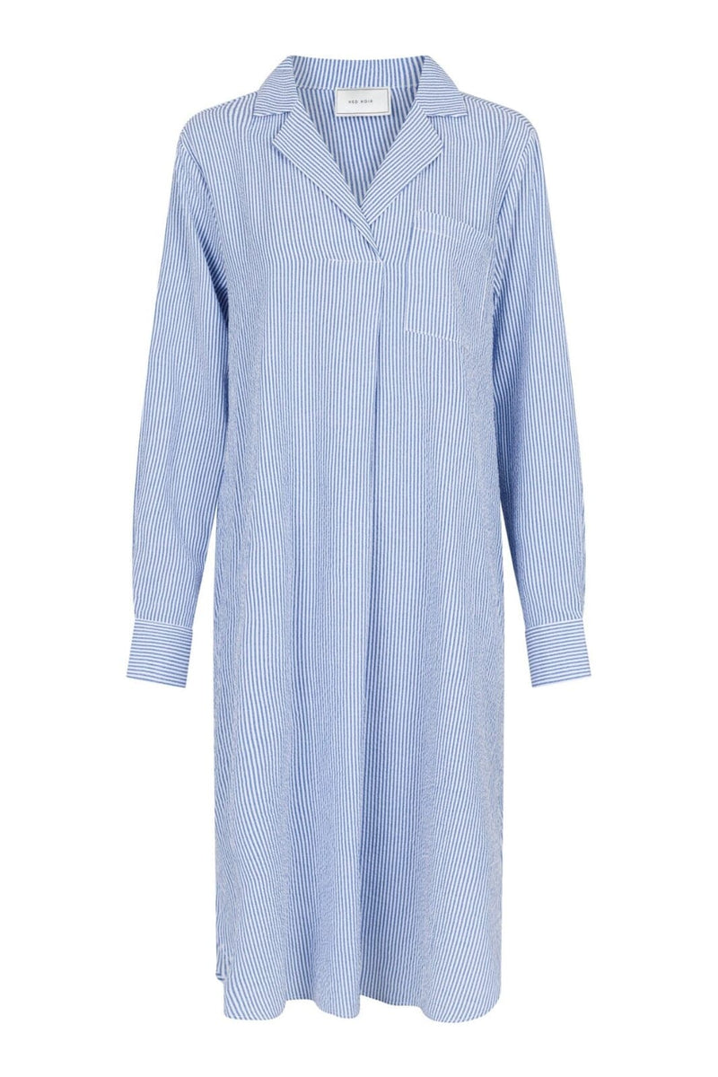 Neo Noir Jessica slim stripe shirtdress