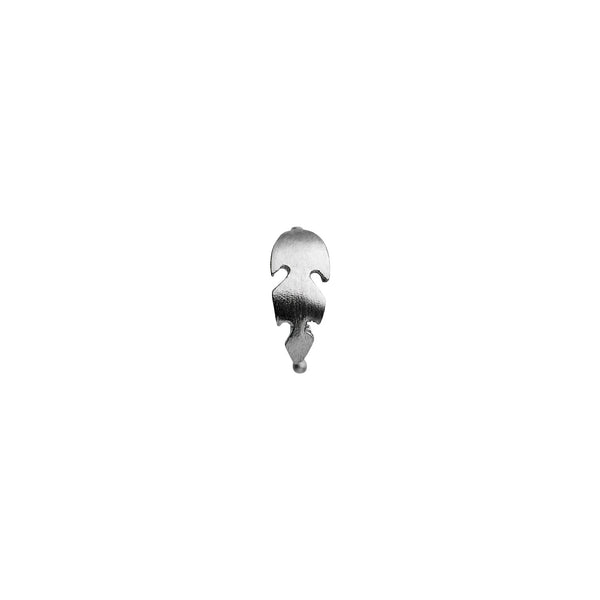Stine A ørering Petit feather piece silver