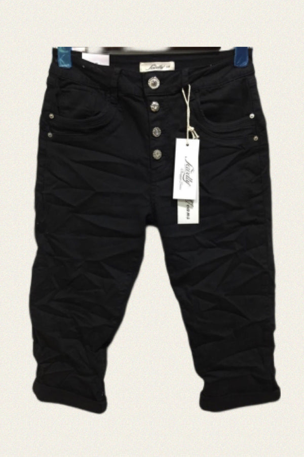 Three M capri jeans black