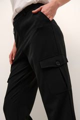 Kaffe Eda cargo pant black