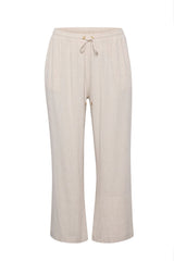 Kaffe Curve Liloa hør wide pants