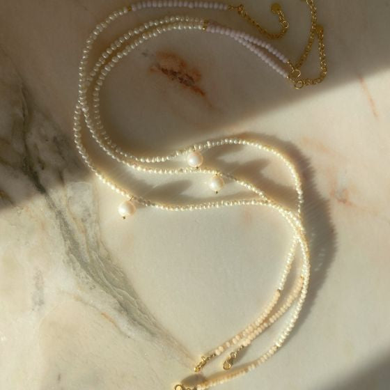 Stine A halskæde heavenly pearl dream