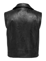 Only Carmakoma Vera faux læder vest