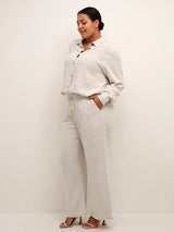 Kaffe Curve Liloa hør wide pants