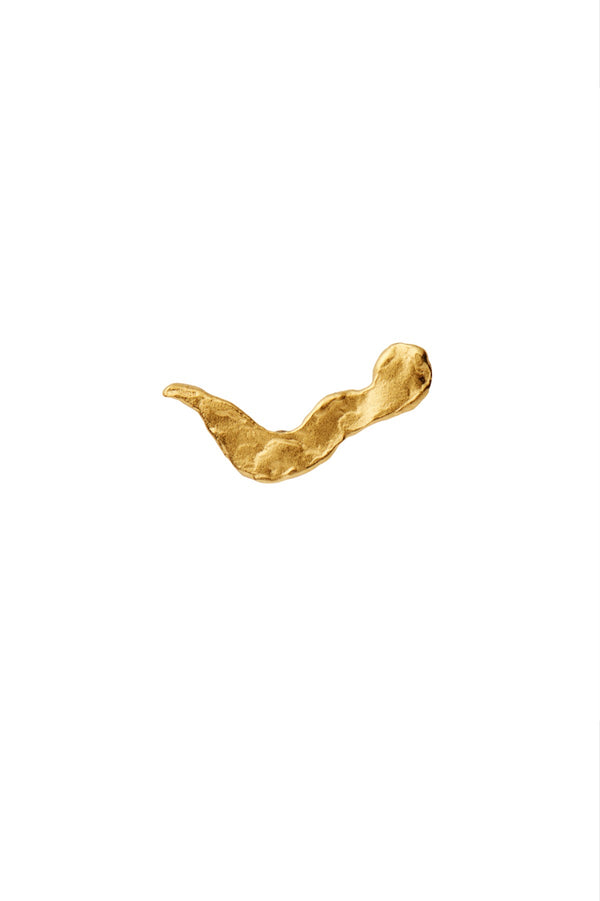 Stine A Petit gold splash ørering - lady like
