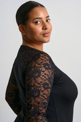 Kaffe Curve Laura blondebluse sort