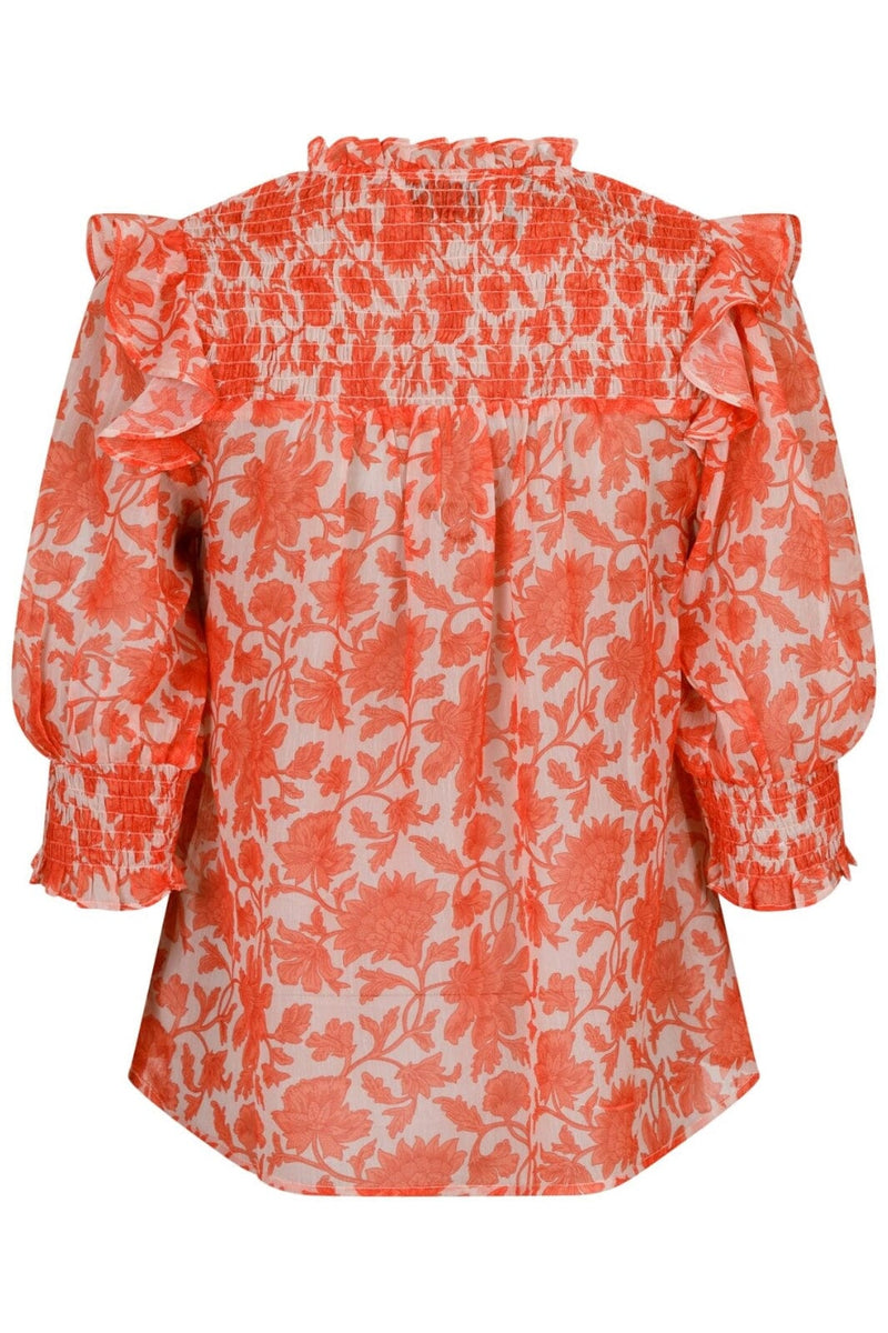 Neo Noir Davina city flower blouse
