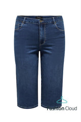 Only Carmakoma Augusta knickers denim med vidde