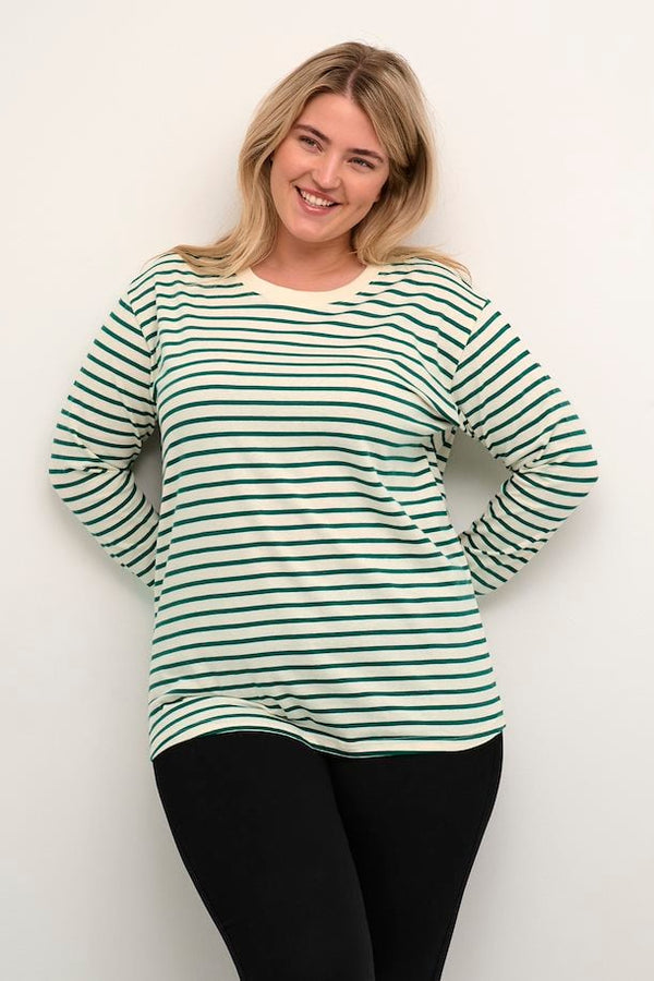 Kaffe Curve Winni T-shirt grøn