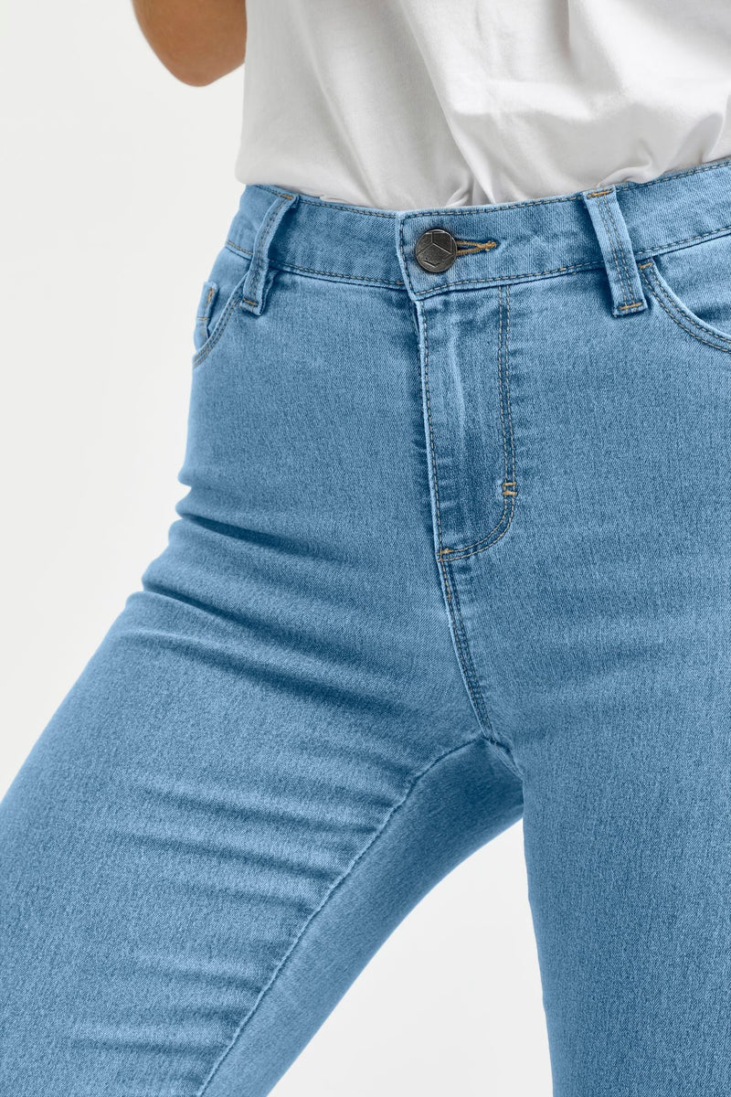 Kaffe Vicky jeans smalt ben light blue