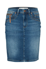 Pulz Karolina denim skirt