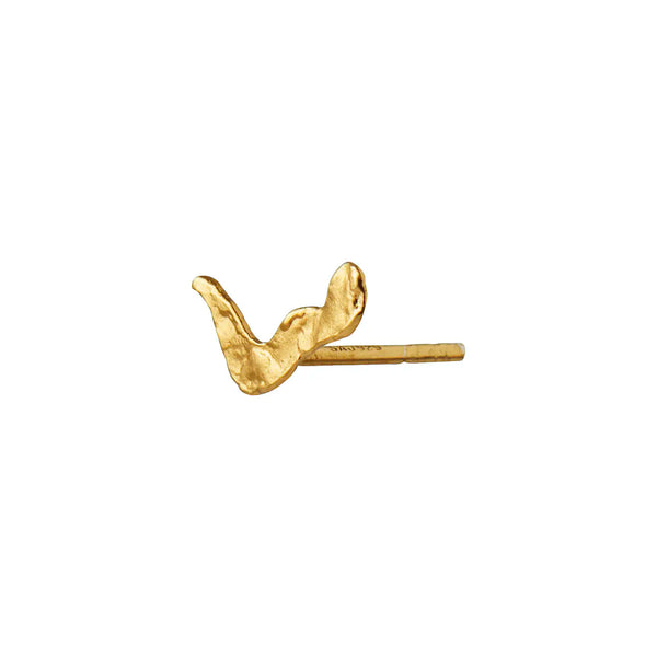 Stine A Petit gold splash ørering - lady like