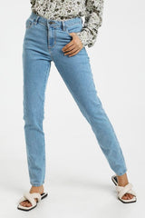 Kaffe Vicky jeans smalt ben light blue