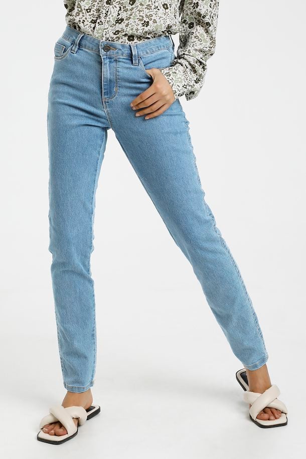Kaffe Vicky jeans smalt ben light blue