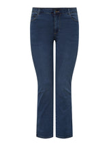 Only Carmakoma Augusta dark blue straight leg