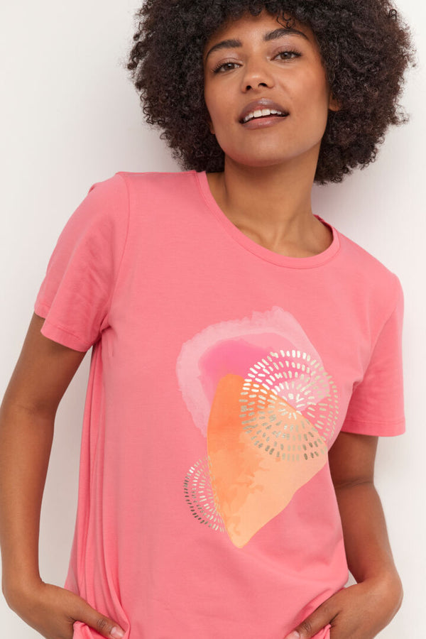 Culture Gith t-shirt koral