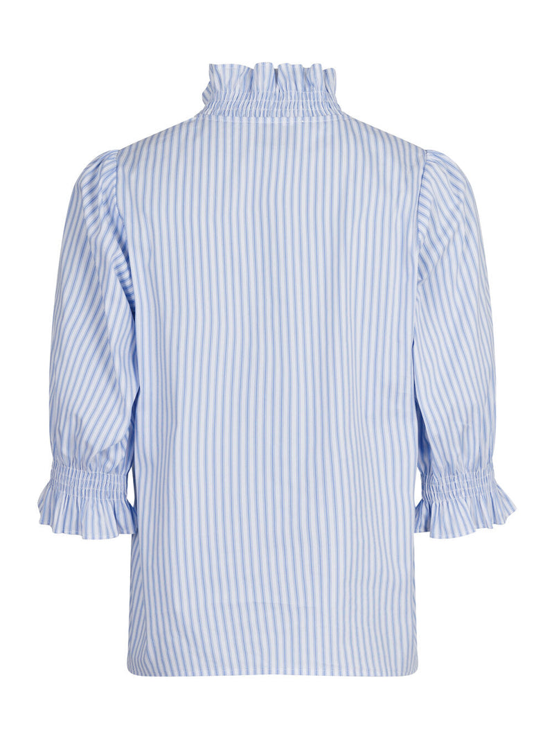 Neo Noir Briony mix stripe blouse