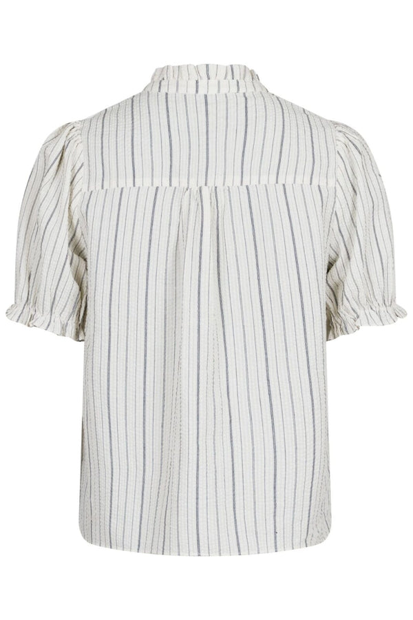 Neo Noir Odesa stripe blouse